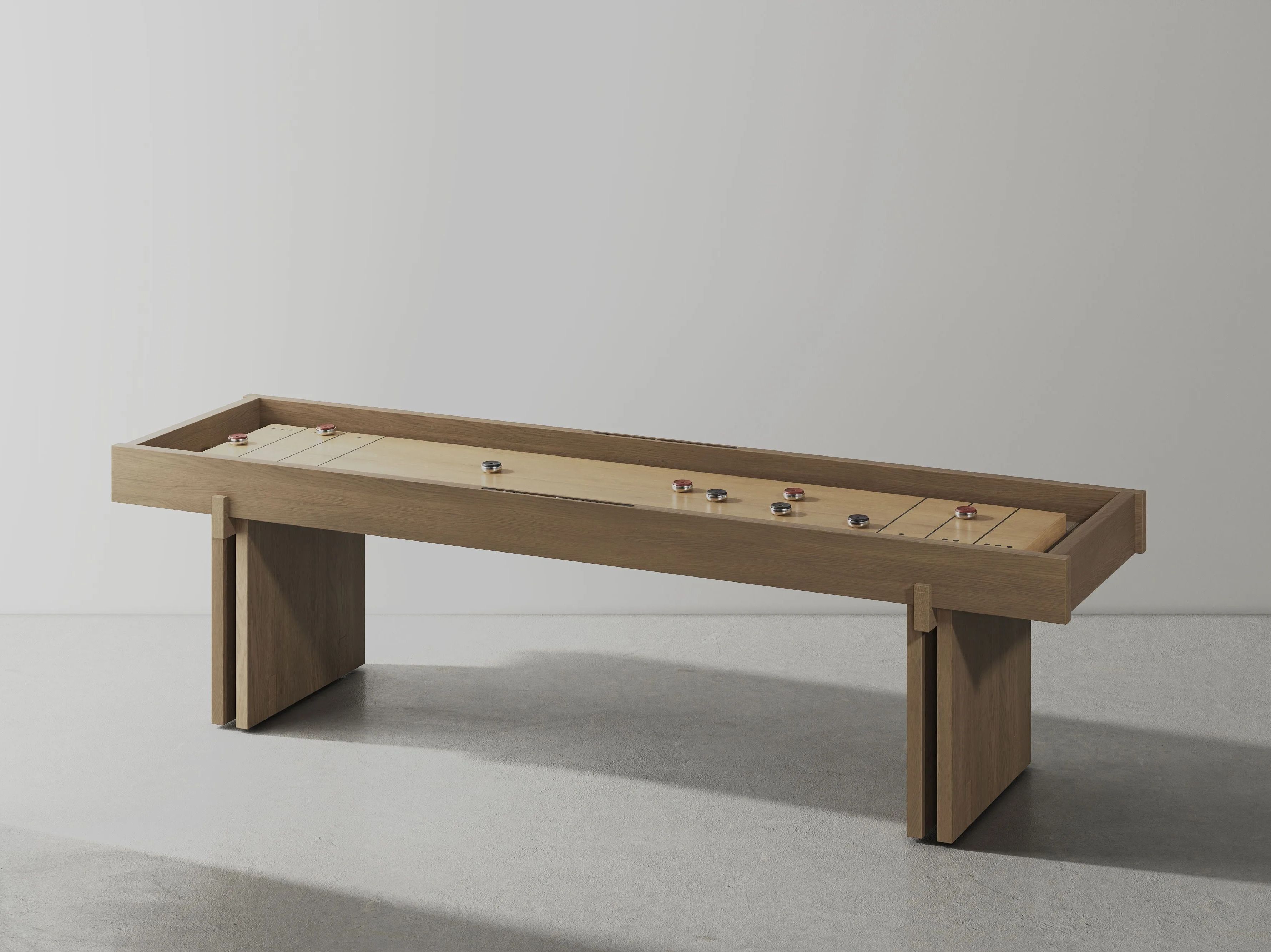 Деревянный прямоугольный стол для Шаффлборда District Eight Dinh ARCH-00032914