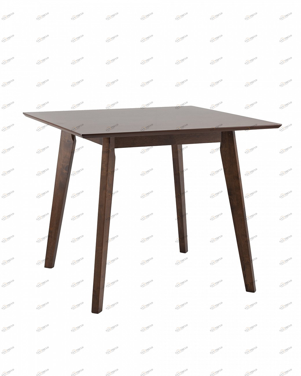 Стол обеденный квадратный темно-коричневый 90х90 см Vardi STOOL GROUP  00-3958831 Коричневый 