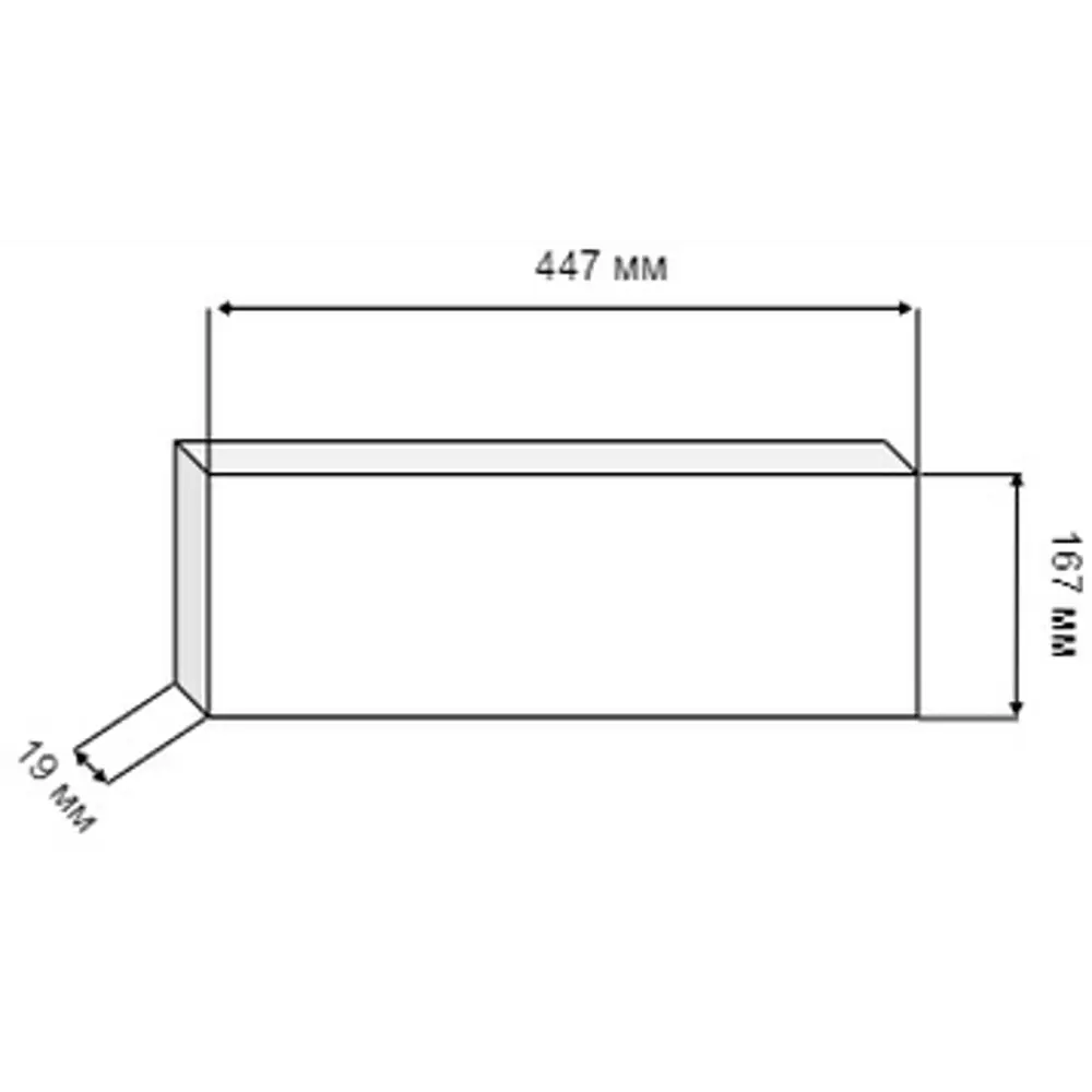 Фасад KONSENSA для ящика под духовку Оксфорд 45×17 см бежевый МДФ 89366065 STLM-1584142 - Вид №6