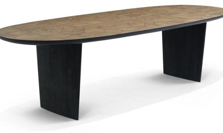 Roche Bobois Овальный стол из массива дерева Nativ sun-id-1474512 - Вид №3