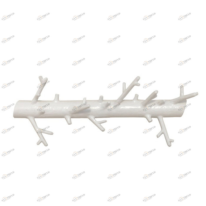 Вешалка универсальная длинная branch белая BOSIGN ДИЗАЙНЕРСКИЕ 253753 Белый 