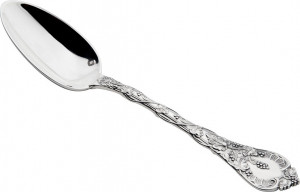 101875 Odiot Ложка кофейная Odiot "Демидофф" 12,5см (серебро 925) Серебро 925