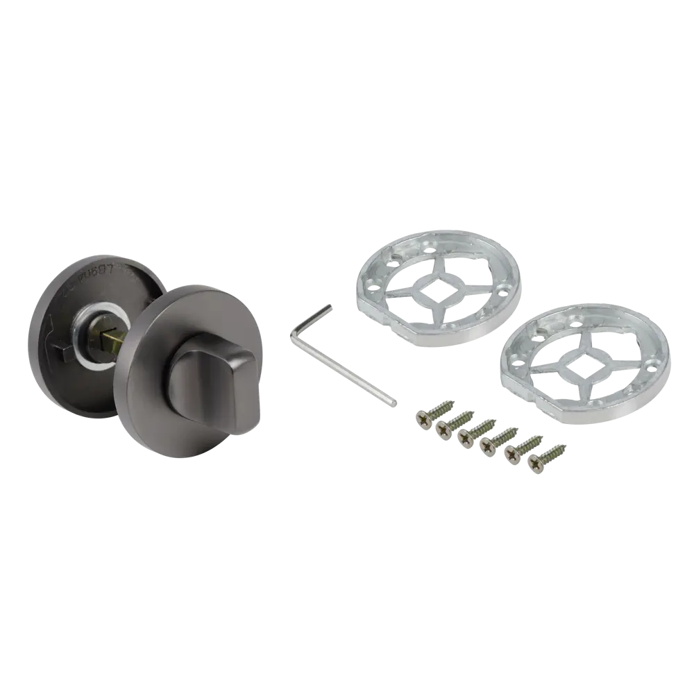 EDSON Накладка-фиксатор графит для межкомнатных дверей 85165133 STLM-0059272 - Вид №1