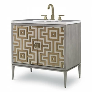 Тумбочка, средняя (от 34 до 36,5) 07250-110-301 Labyrinth Sink Chest Ambella
