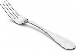 10666736 Русские самоцветы Вилка столовая Русские самоцветы, серебро 925 Серебро 925