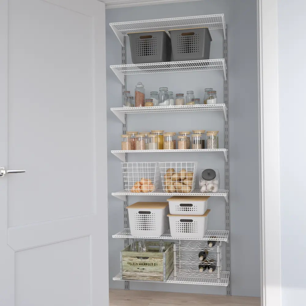 Кронштейн Spaceo 32 см для сетчатой полки нагрузка до 20 кг цвет белый STLM-2127477 - Вид №5