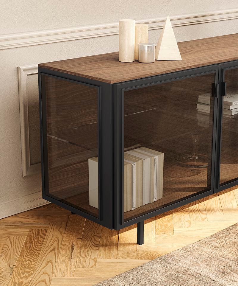 Стеклянный шкаф Febal Casa Аврора ARCH-00115966 - Вид №1