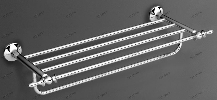 Полка для полотенец ART&MAX BOHEMIA AM-E-4222-Cr 