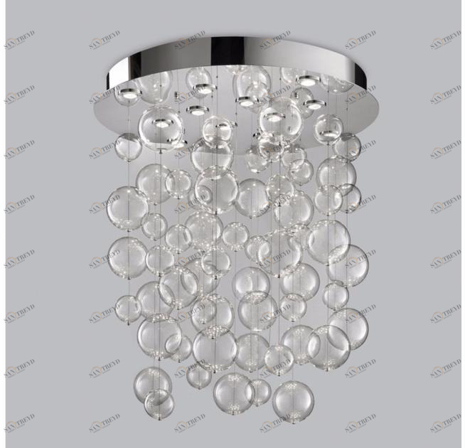 Metal Lux Потолочный светильник из дутого стекла Bolero sun-id-1372398