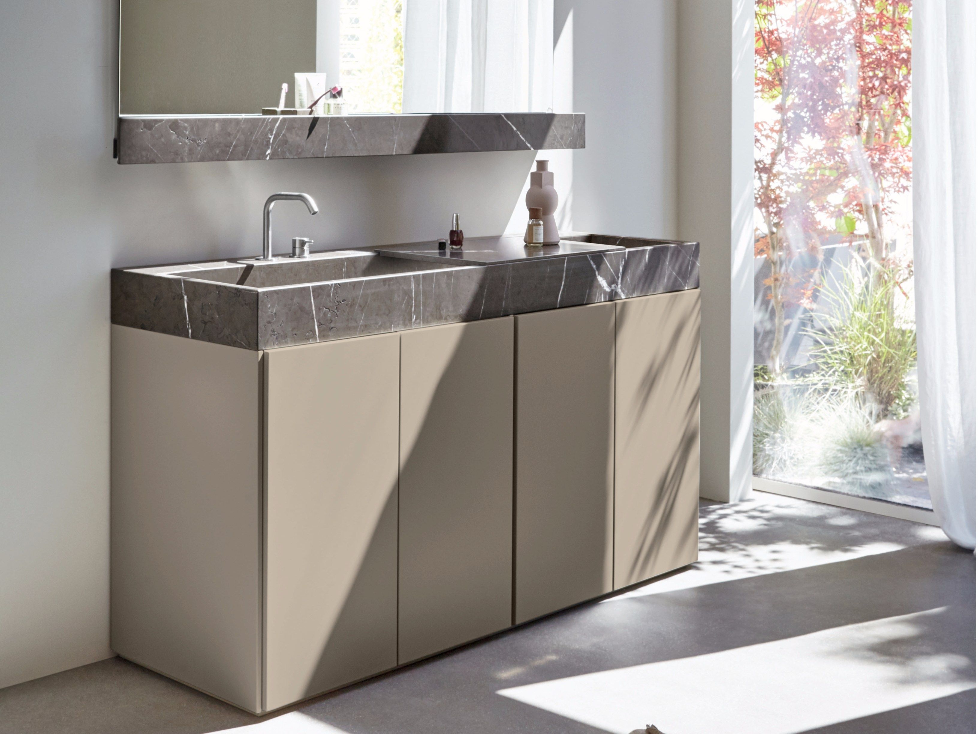 Мраморная раковина на столешнице / подвесе Rexa R1 ARCH-00059734