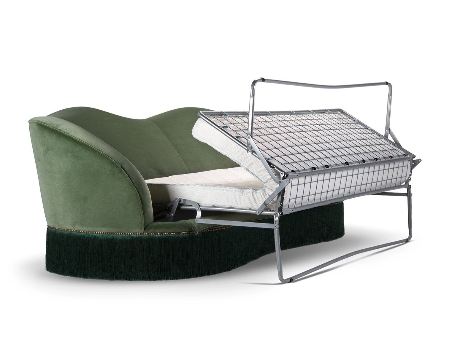 Бархатный раскладной диван-кровать Domingo Salotti Dione ARCH-00099864 - Вид №11