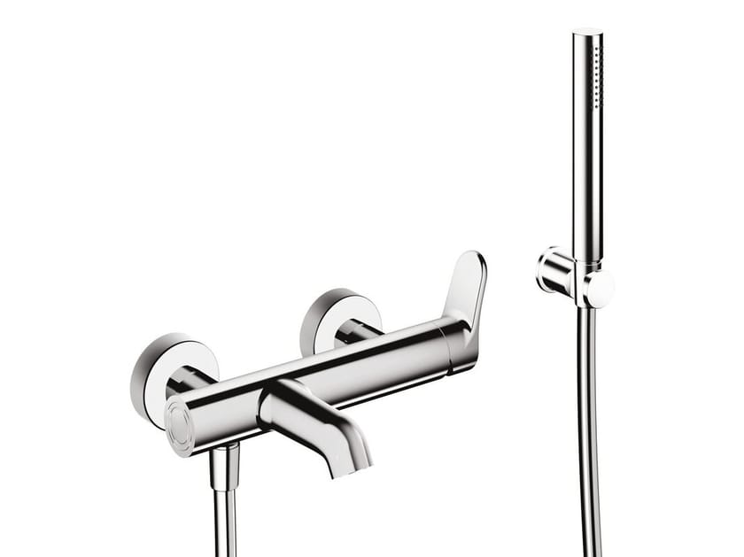 Настенный набор для ванны с 3 отверстиями и переключателем CRISTINA Rubinetterie бочка ARCH-00147221