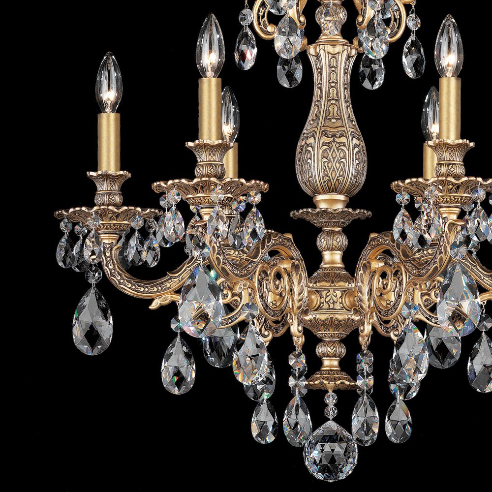 Люстра 5676-48 A от Schonbek серебряная SCHONBEK ДИЗАЙНЕРСКИЕ 246654 Серебряный  - Вид №4