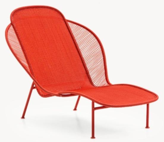 Moroso Шезлонг из цветных тканых полиэтиленовых нитей M'afrique sun-id-1371894 - Вид №4
