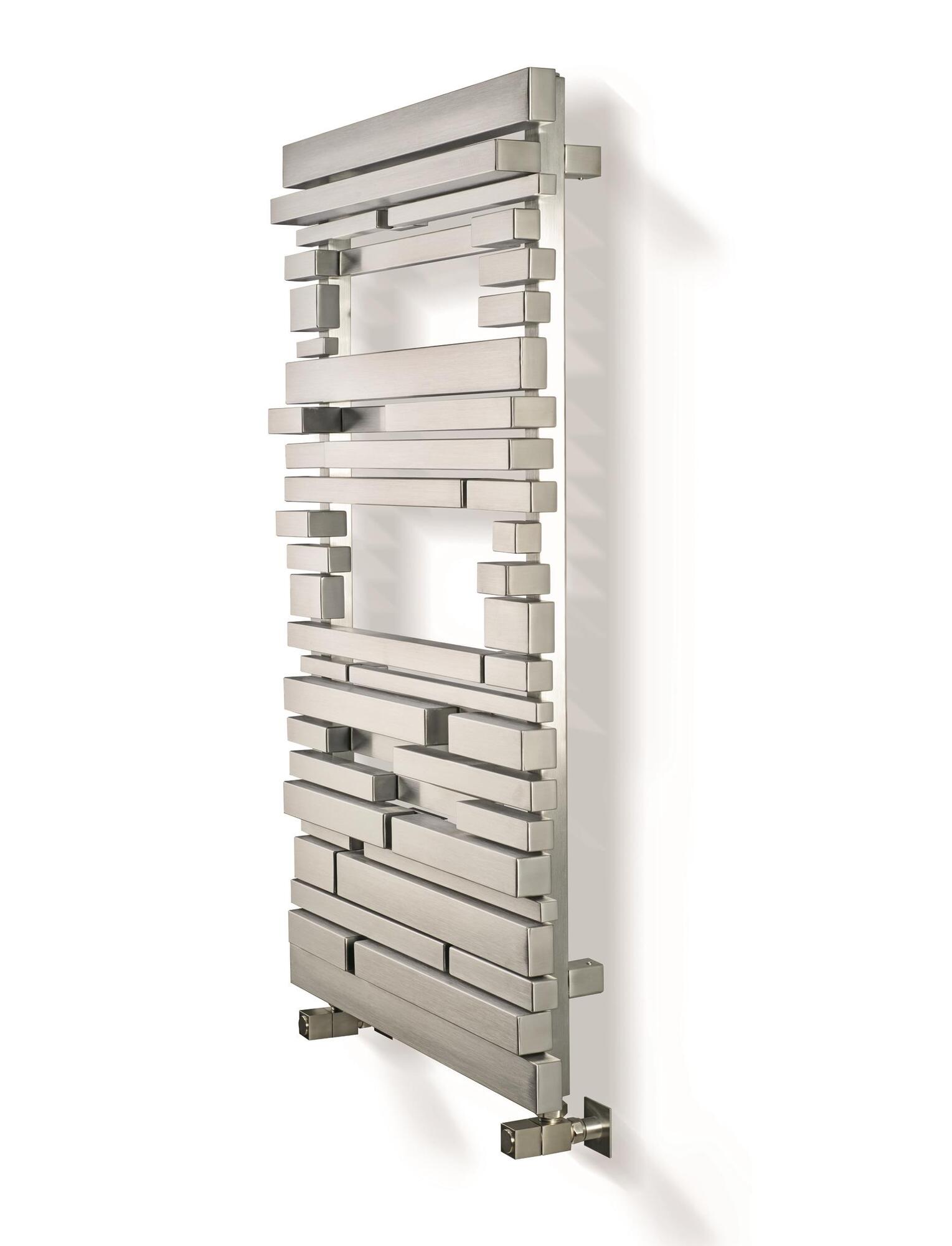 Полотенцесушитель Hammam UNO Stainless steel  комбинированный; электрический или водяной Сталь  - Вид №2