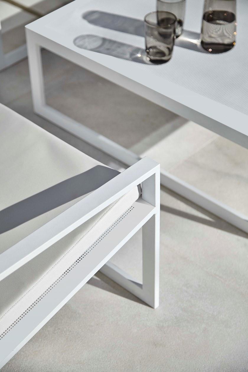 GANDIABLASCO Прямоугольный садовый стол из термолакированного алюминия Blau sun-id-1386659 - Вид №3