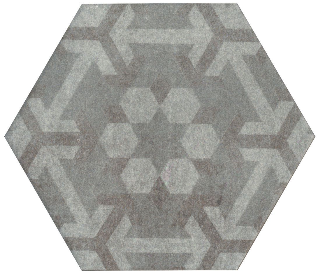 Пол / керамогранит с эффектом цемента KERADOM ESAGONE CEMENTI ARCH-00020918 - Вид №14