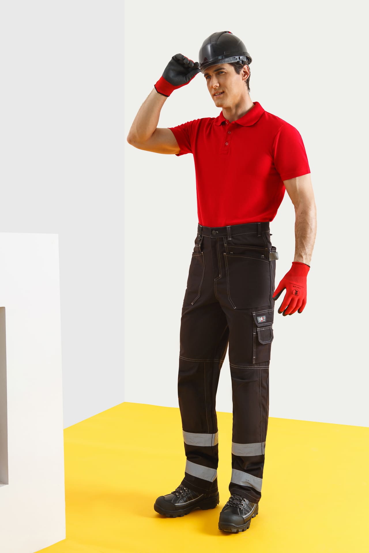 62049 Брюки  черные Union Space  Летняя спецодежда  размер 48-50/182-188  - Вид №3