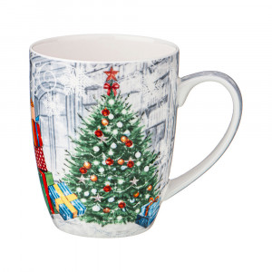 415-2088 Посуда фарфоровая Кружка "С НОВЫМ ГОДОМ!" 400 мл Lefard