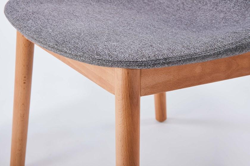 Grado Design Стул из ткани и ножки из бука Hug sun-id-1417973 - Вид №4