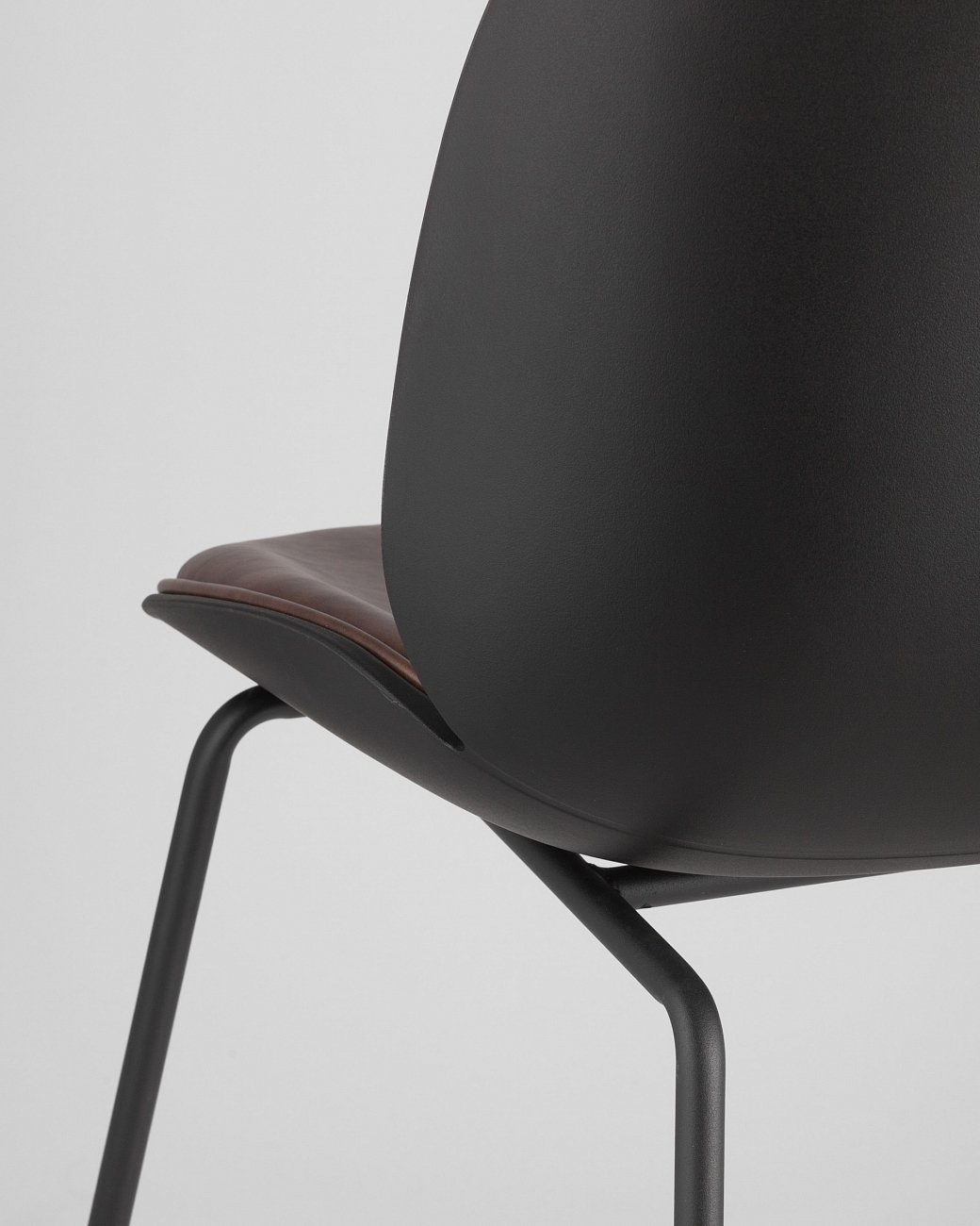 Стул со спинкой коричневый Beetle STOOL GROUP ДИЗАЙНЕРСКИЕ, ИНТЕРЬЕРНЫЕ 00-3946178 Коричневый  - Вид №6