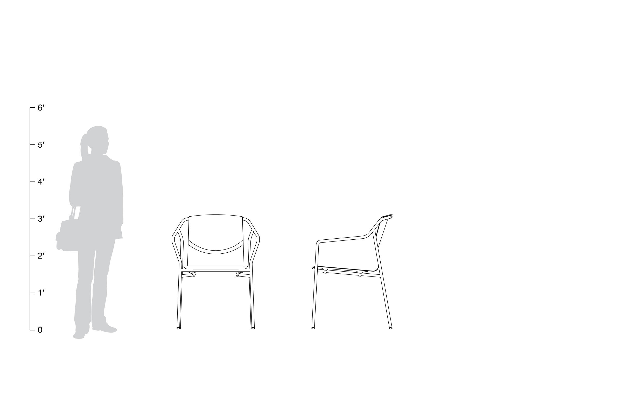 FSRT154 Фактор стул  Forms-surfaces  - Вид №6