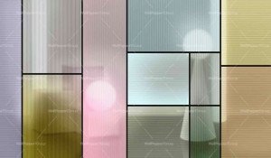 Обои с перспективной тематикой trompe l'Oeil, экологически чистые