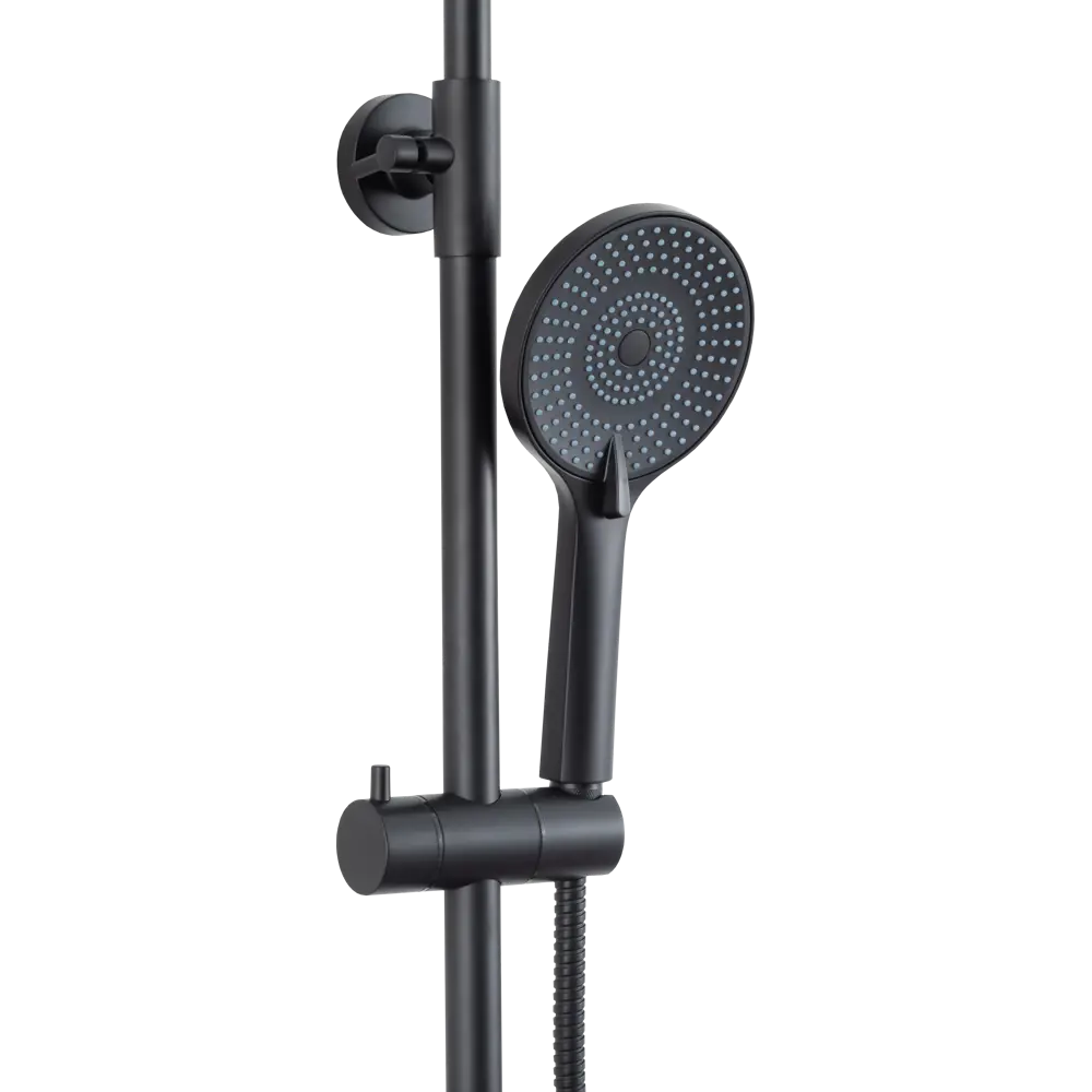 Душевая система FRAP Arne с 3 режимами и черным матовым покрытием 89359060 STLM-0992902 - Вид №3