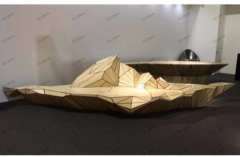 CEDRIMARTINI Деревянная скамейка со спинкой Nibiru sun-id-1466495