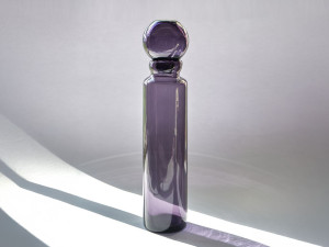 Ваза из дутого стекла