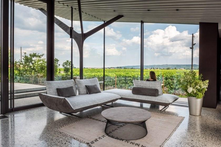 Gobbo Salotti Модульный диван на санках из ткани sun-id-1394014 - Вид №9