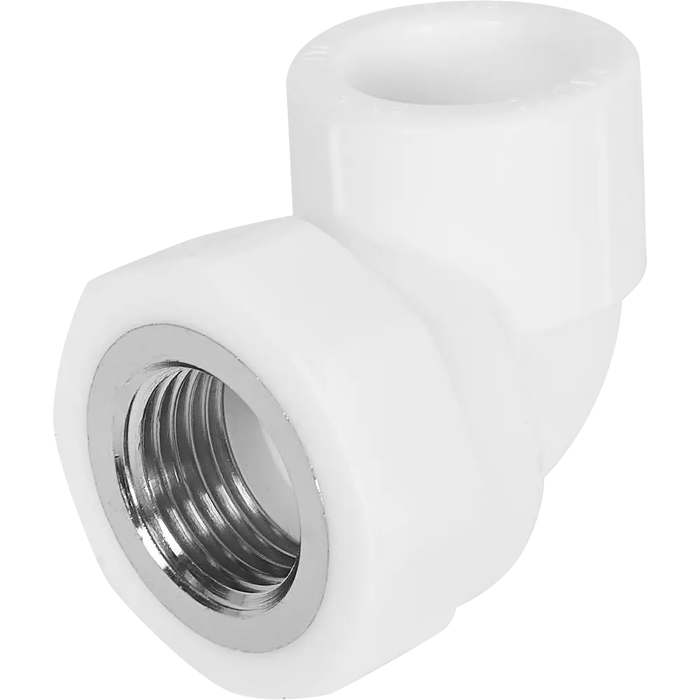 Угол Valtec 90° для соединения труб 20 мм с резьбой 1/2" 84388989 STLM-0048956