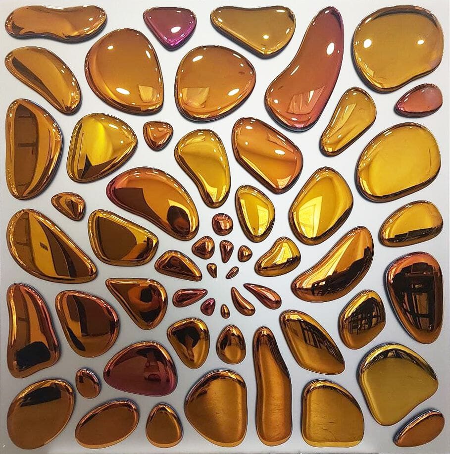 Декоративный предмет из зеркального стекла PlusObject Drops ARCH-00104432 - Вид №3