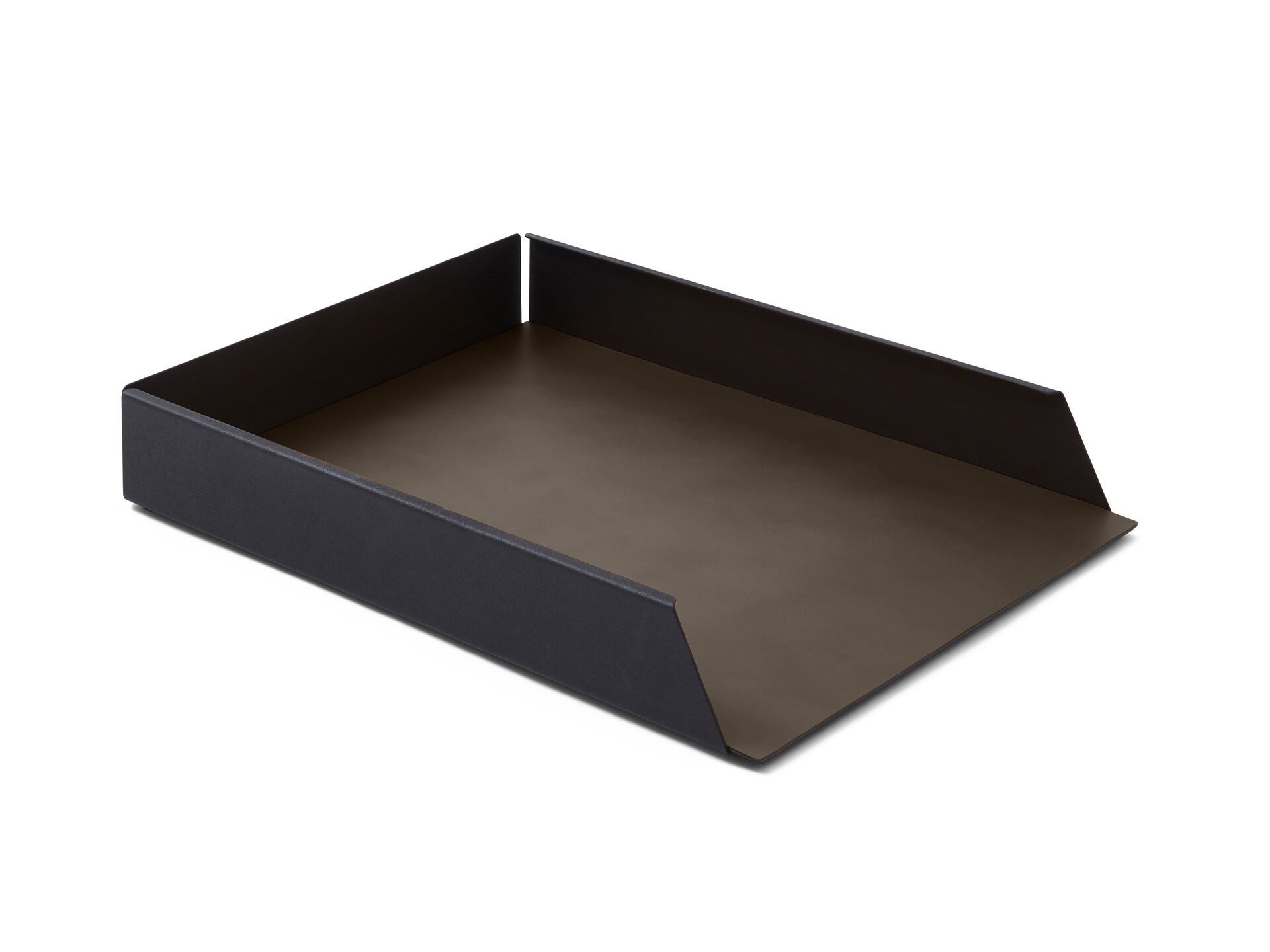 Лоток для документов из нержавеющей стали и кожи EGLOOH Муар ARCH-00027153 - Вид №15