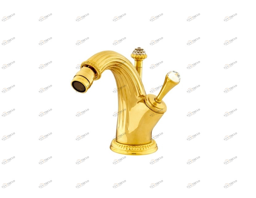 033223.000.50 Смеситель-джойстик-монолевер для биде с кристаллами сваровски Яркий хром Mestre Artica