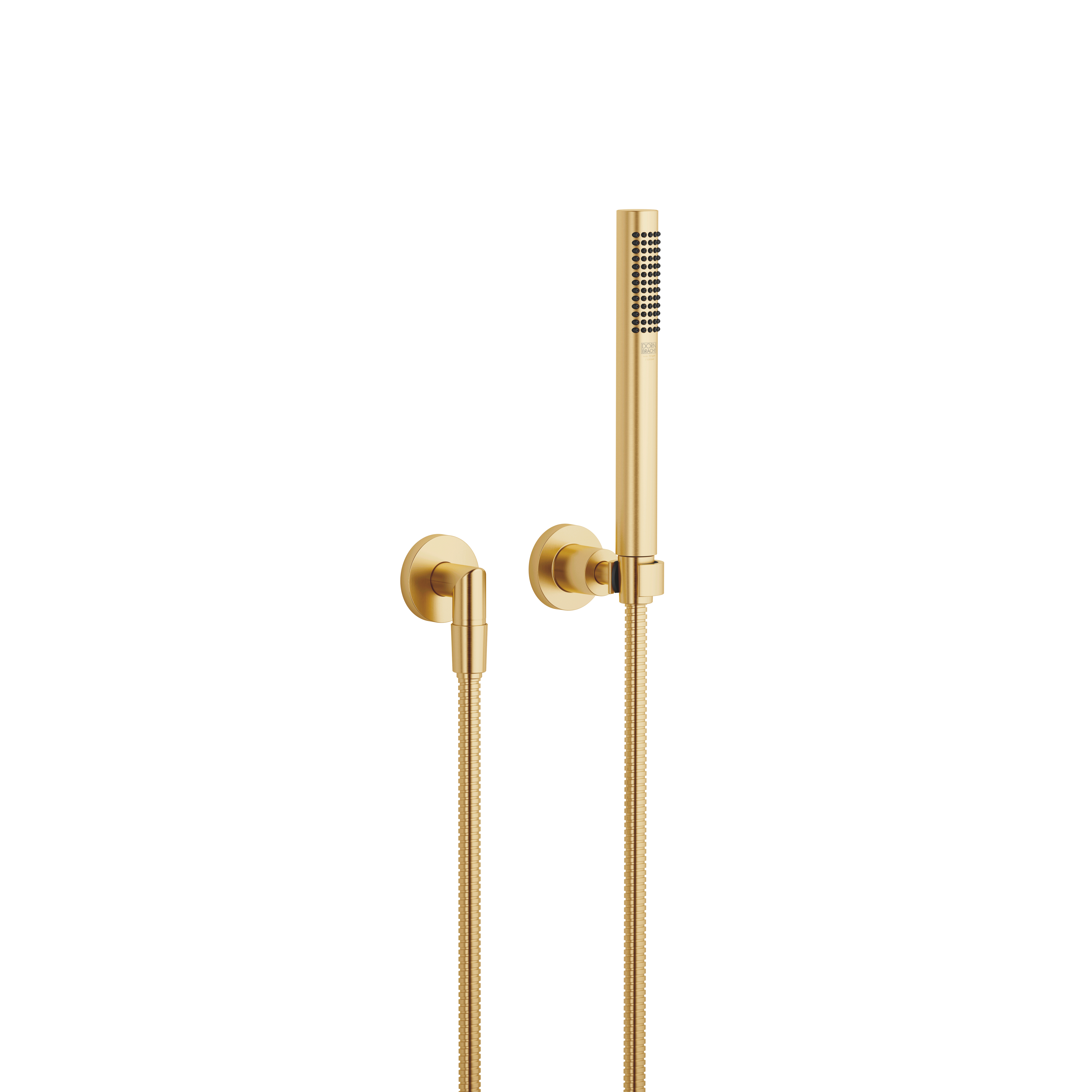 TARA Набор для ручного душа с отдельными розетками FlowReduce - Brushed Durabrass (23-каратное золото) 27802892-280010 DornBracht