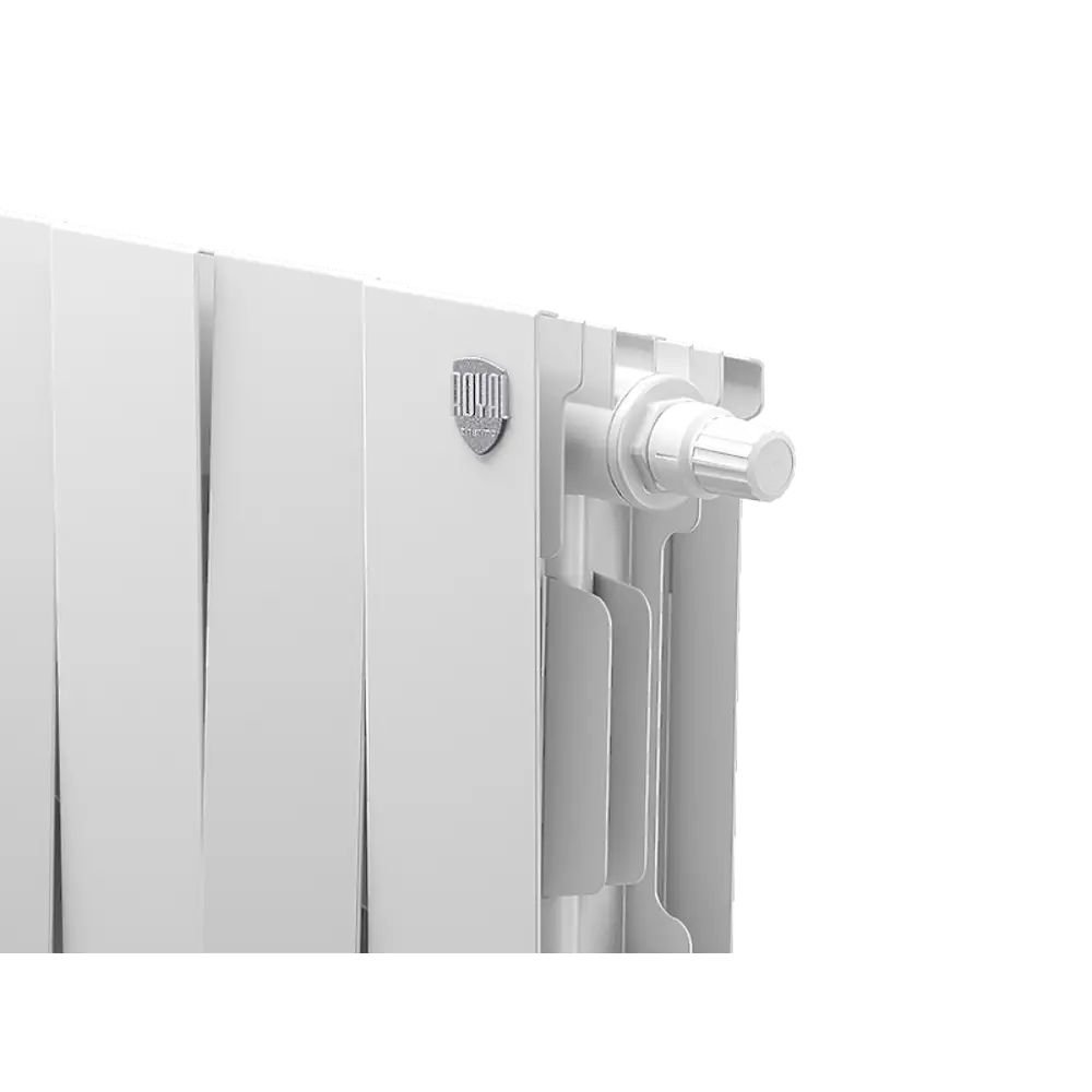 Радиатор секционный Royal Thermo Pianoforte VDR 200/100 18 секций нижнее правое подключение биметалл белый 86733736 STLM-2041126  - Вид №2