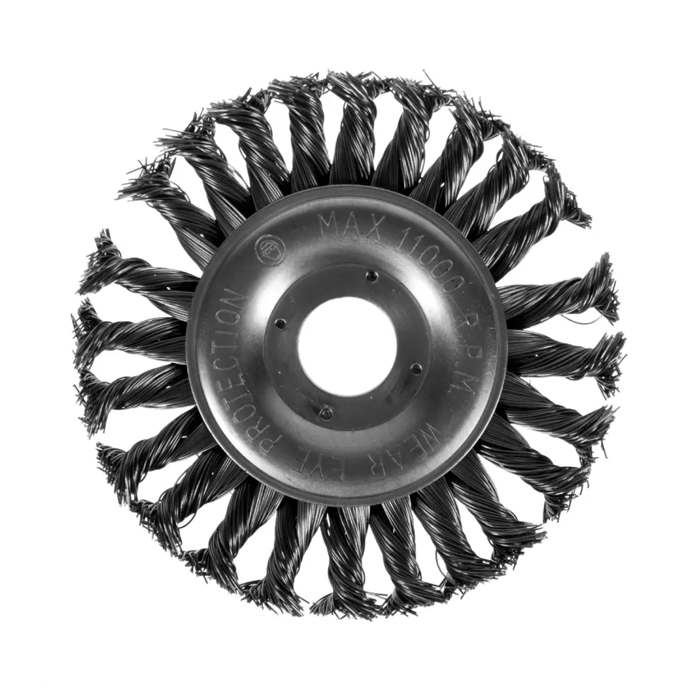 Дисковая щетка Dexter для УШМ 125 мм - эффективная очистка металла 17410305 STLM-0008111 - Вид №1
