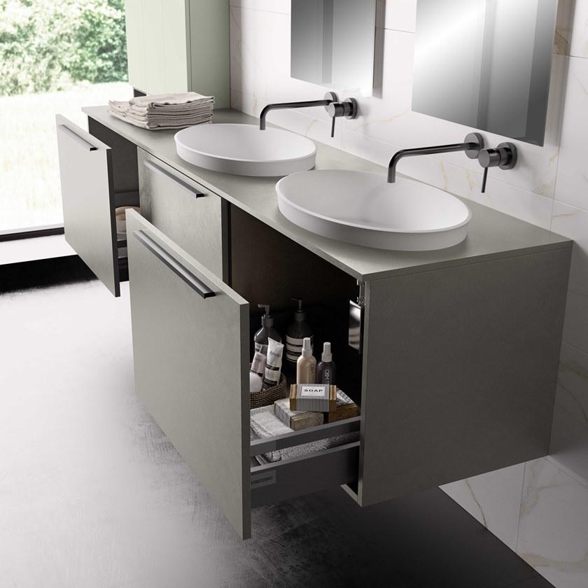 Mobiltesino Двойная тумба под умывальник с ящиками Urban sun-id-1494981 - Вид №2