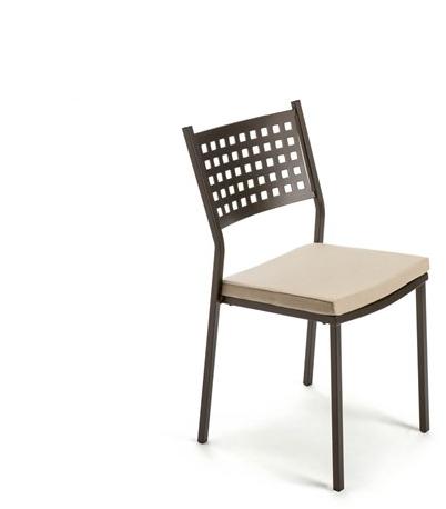 Vermobil Штабелируемый металлический садовый стул Alice Ch1555 - Вид №3