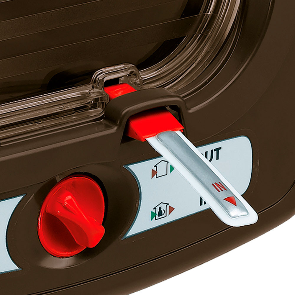 ПР0028509 Автоматическая дверь для животных SWING MICROCHIP, коричневая, определяющая микрочипы FERPLAST  - Вид №4