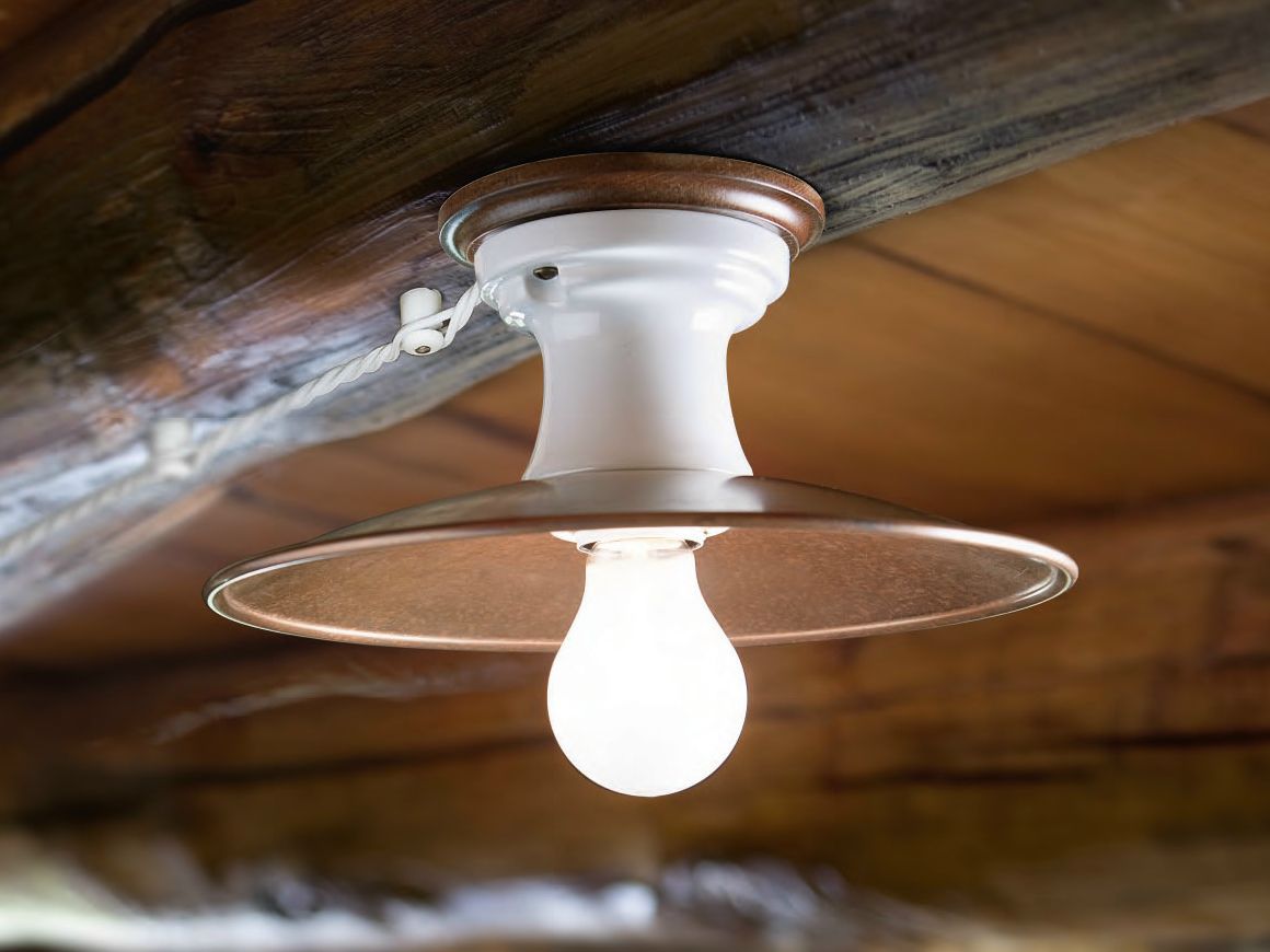 Медный потолочный светильник Aldo Bernardi Polar ARCH-00071509