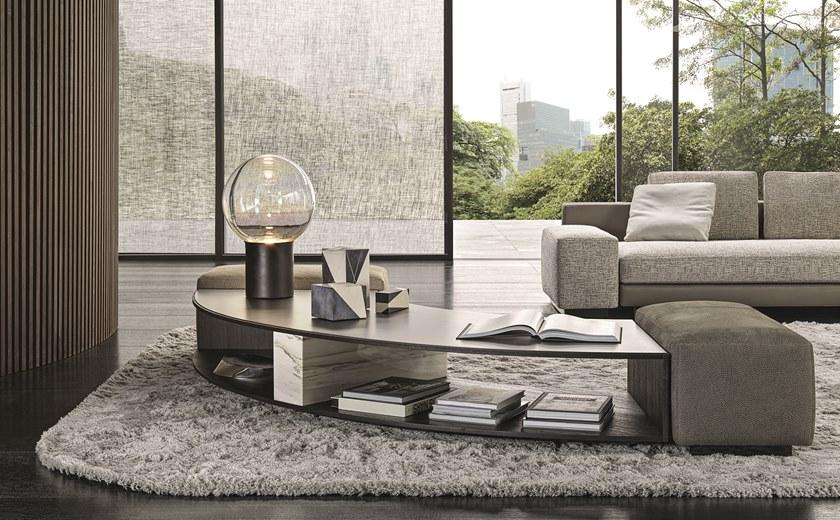 Minotti Низкий стол с вещевым ящиком sun-id-1344805 - Вид №1