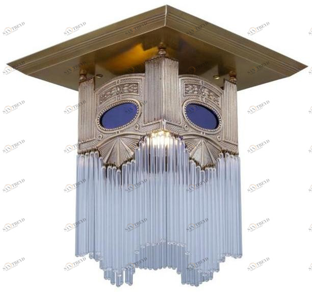 Patinas Lighting Потолочный светильник из латуни ручной работы Triest sun-id-1387594