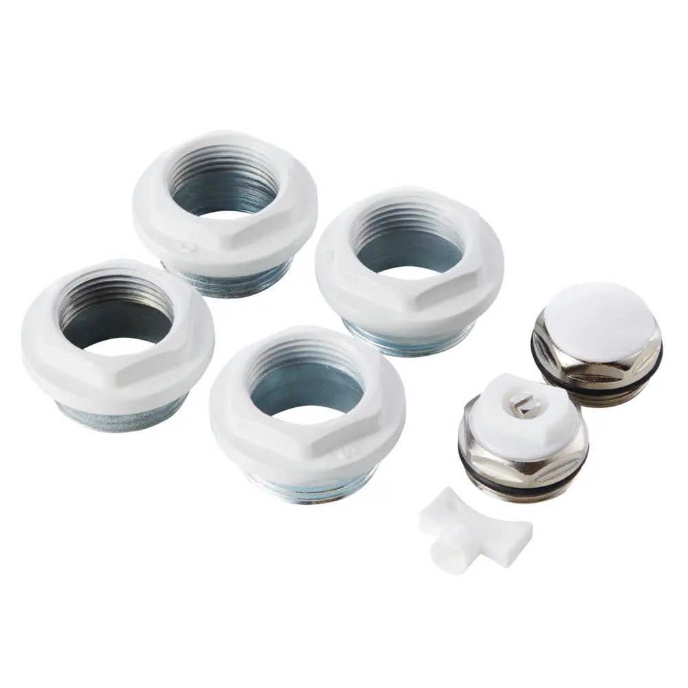 Монтажный комплект для радиатора Royal Thermo 3/4" сталь белый 7 шт. 82258125 STLM-2200650  - Вид №3