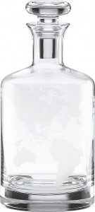 10613213 Lenox Декантер Lenox "Карта мира" 1,2л Хрусталь