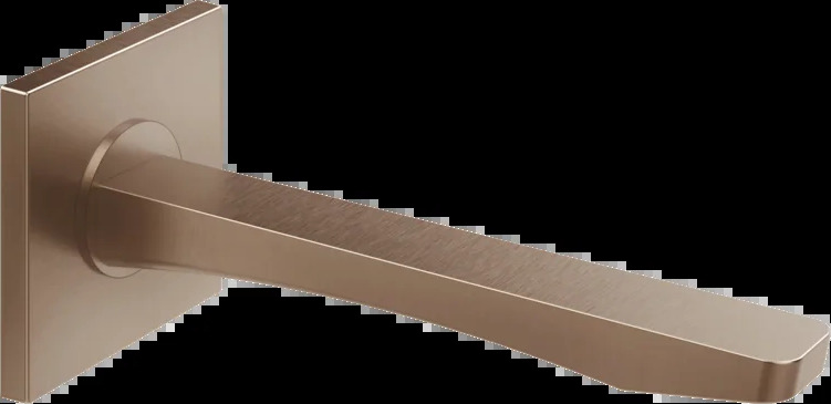 Носик для умывальника 59100 708 Gessi Rilievo МЕДНЫЙ МАТОВЫЙ PVD