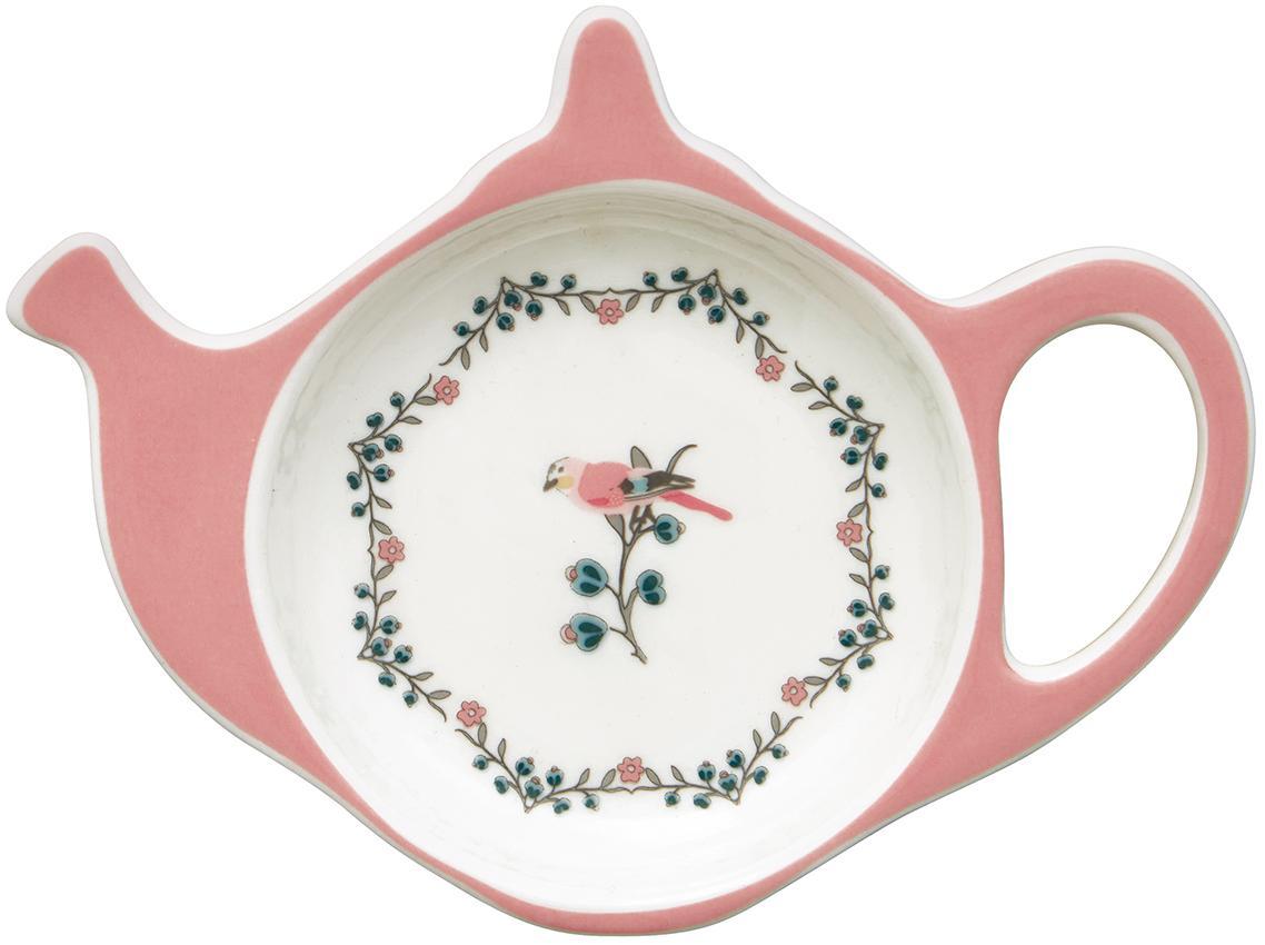 Блюдце для чайных пакетиков Sienna white Greengate STWTBHSIE0106