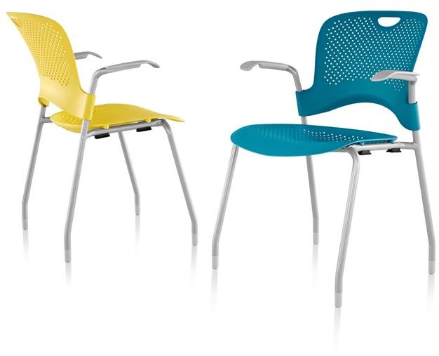 Herman Miller Штабелируемый стул nylon® с подлокотниками Caper sun-id-1376593 - Вид №20