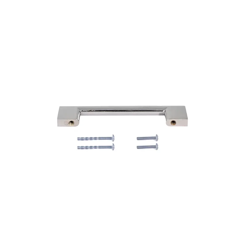 86899621 Ручка-скоба мебельная Ritiro ЦАМ 96 мм цвет хром STLM-1009974 PALLADIUM  - Вид №1